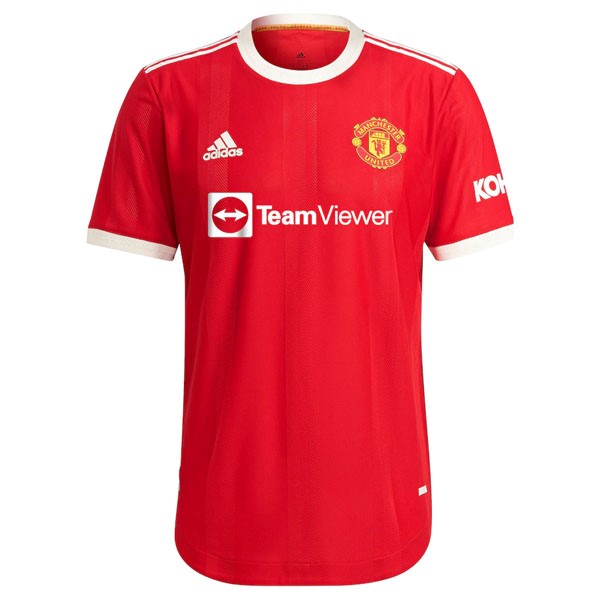 Camiseta Manchester United 1st 2021-2022 Rojo